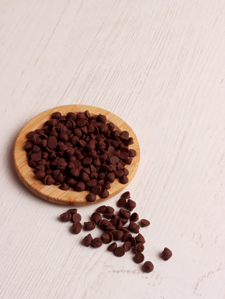 巧克力碎片照片可可烘焙饼干黑巧克力零食碎屑成分卡路里配料图片下载