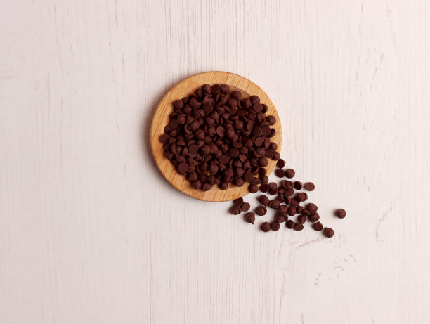 巧克力碎片照片可可烘焙饼干黑巧克力零食碎屑成分卡路里配料图片下载