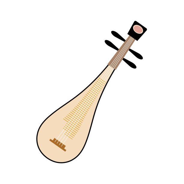 中国传统乐器琵琶图片下载