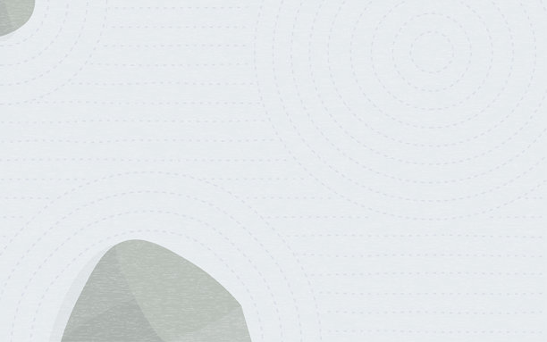 简单的日本庭园插图，枯山水图片下载