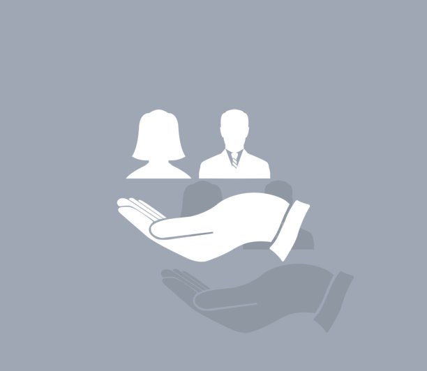 手上的男性头像个人资料图片图片下载