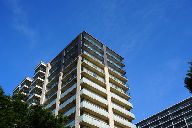 公寓（住宅楼）的建筑照片图片下载