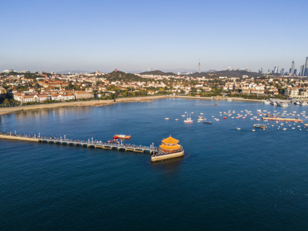 青岛栈桥， 中国图片下载