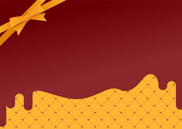 滴落巧克力的情人节背景素材图片下载