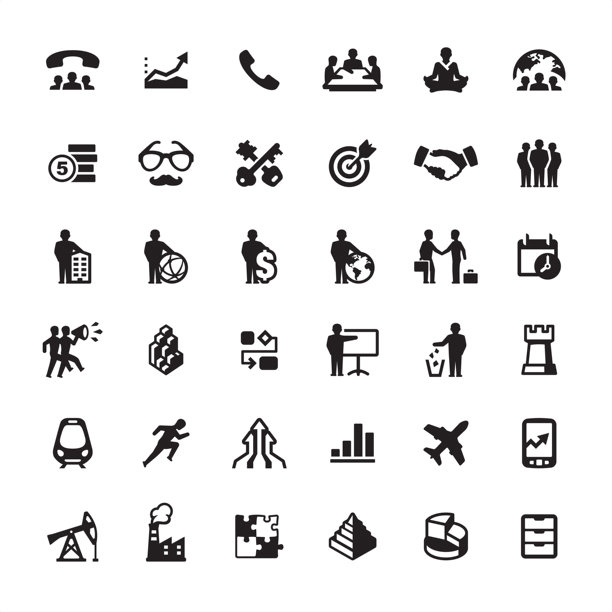 商务人士风格-图标集图片下载