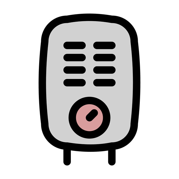 现代清洁浴室图标 - 热水器图片下载