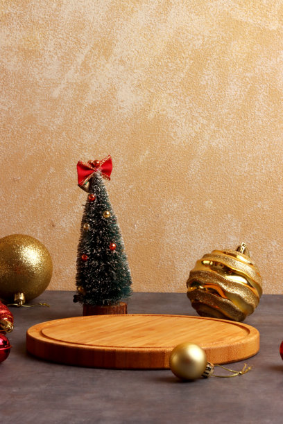 圣诞快乐 十二月 新年 假日 照片 盘子 背景 装饰 顶视图 装饰品 事件图片下载