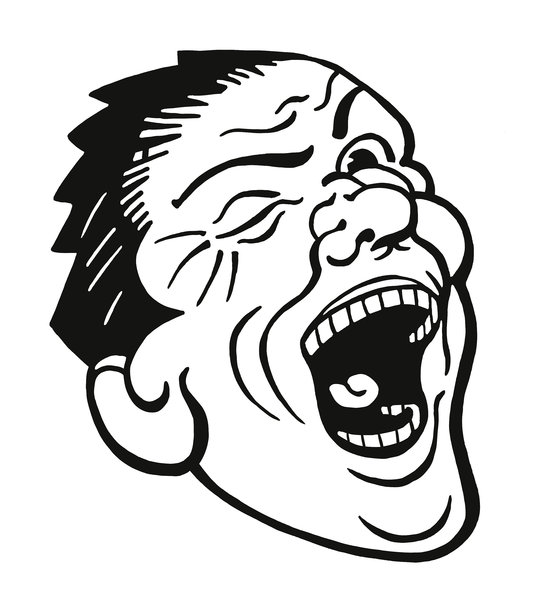 男人大喊大叫图片下载