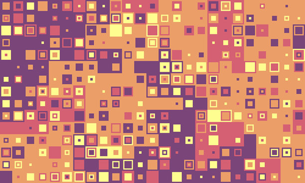 几何桌子的彩色宣传册。简约边框装饰复古风格。网站时尚书籍极简设计。图片下载