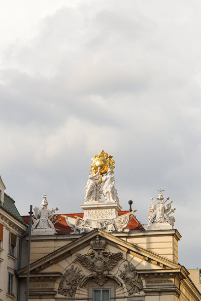 维也纳复古建筑库存照片图片下载