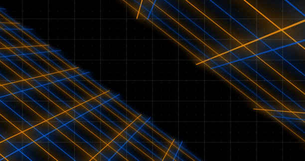 空间网格变化颜色的VJ循环动画背景。五彩斑斓的方块移动几何循环。未来旅行过渡素材。黑暗闪亮的全息HUD素材。网状闪亮瓷砖。云点。图片下载