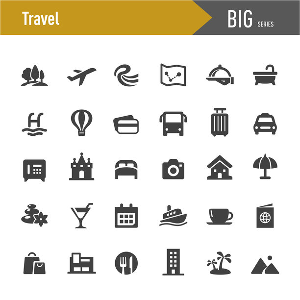 旅行图标-大系列图片下载