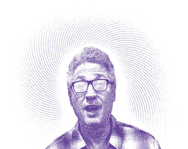 戴着冰冻眼镜的快乐老年男性图片下载