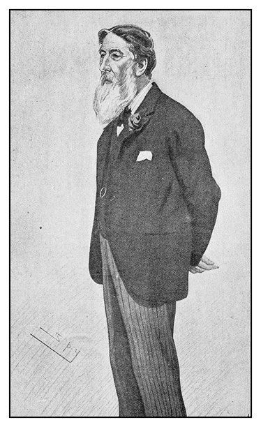 古董插图:男人图片下载