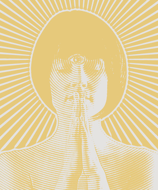 祈祷和冥想的女人图片下载