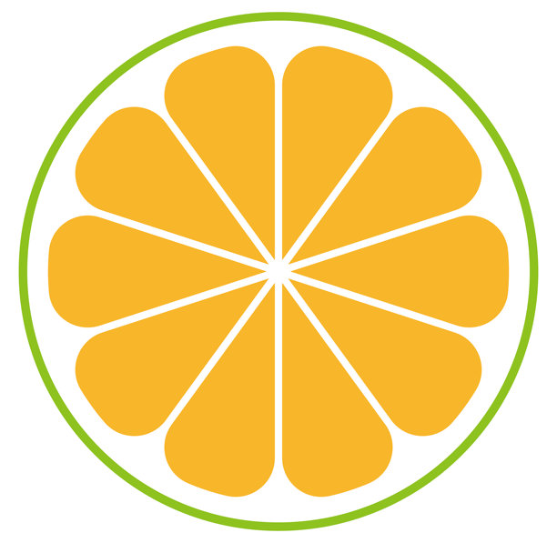 柑橘类水果“四季橙”切片横截面插图素材图片下载