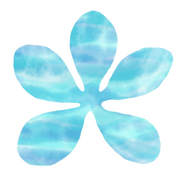 美丽的水彩花卉图案图片。图片下载