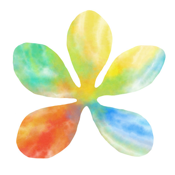 美丽的水彩花卉图案图片。图片下载