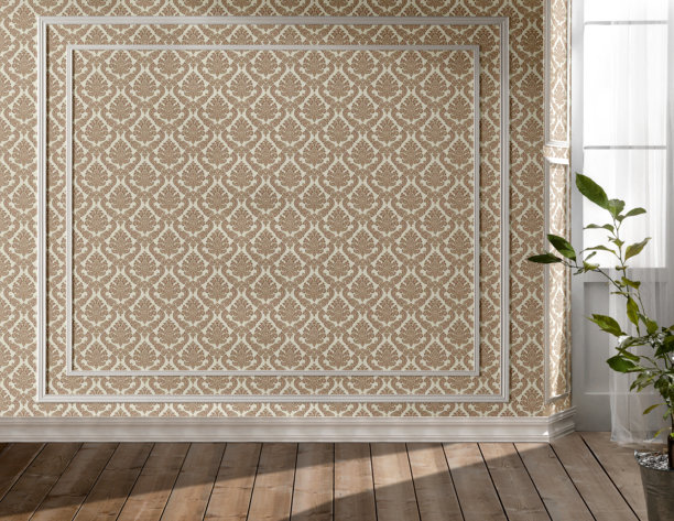 一张空房间的大窗户的单幅照片图片下载