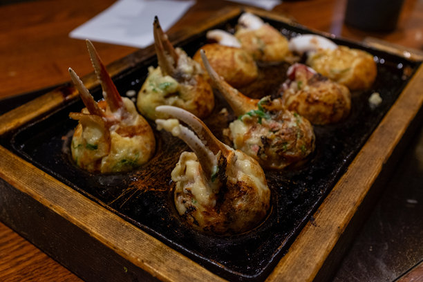 日本章鱼烧小吃的照片图片下载