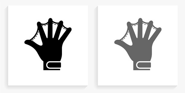 手夹板黑白方形图标图片下载