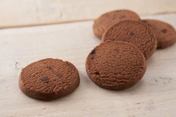 简单的巧克力曲奇饼干图片图片下载