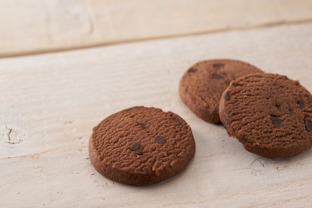 简单的巧克力曲奇饼干图片图片下载