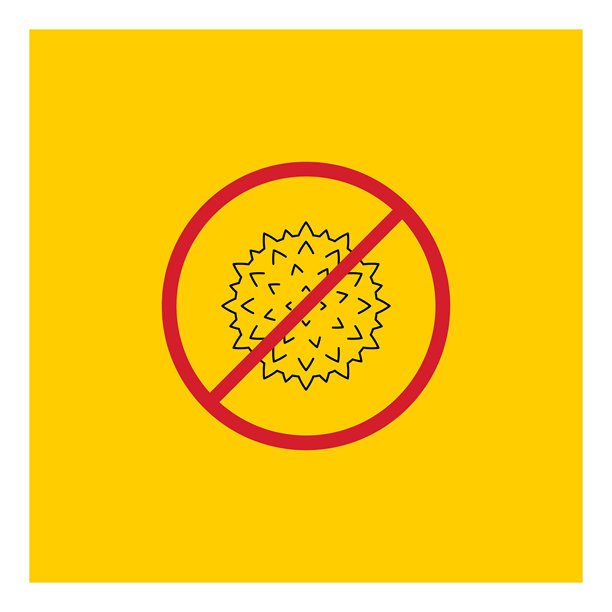 病毒、细菌、微生物停车标志矢量图标图片下载