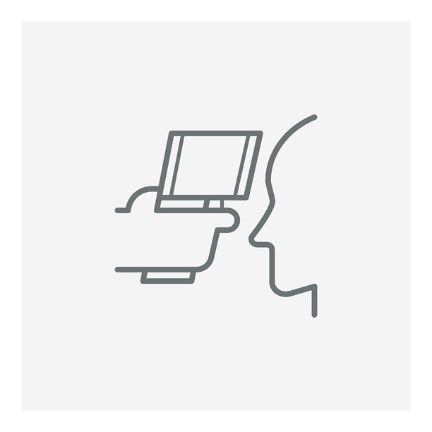 检查体温图标，冠状病毒和COVID-19概念图片下载