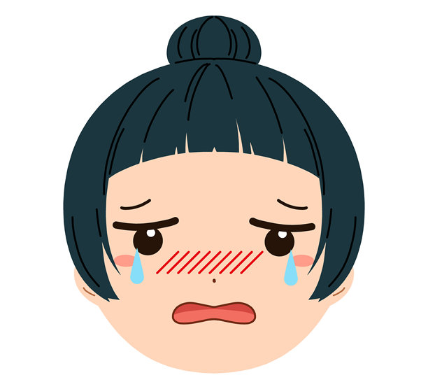 女孩面孔图标插图素材图片下载