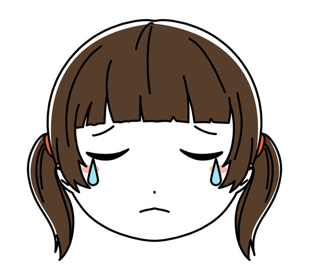 女孩面孔图标插图素材图片下载