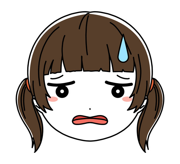 女孩面孔图标插图素材图片下载