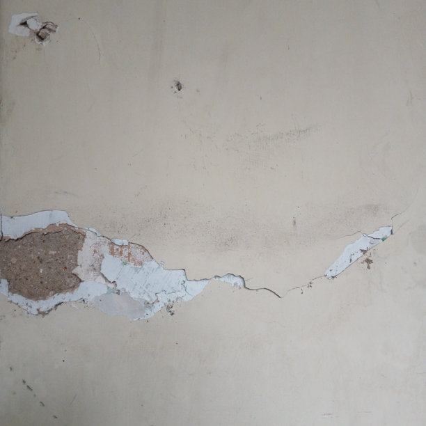 破损的裂缝墙壁照片图片下载