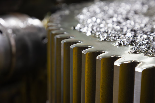 齿轮加工，制造，库存照片图片下载