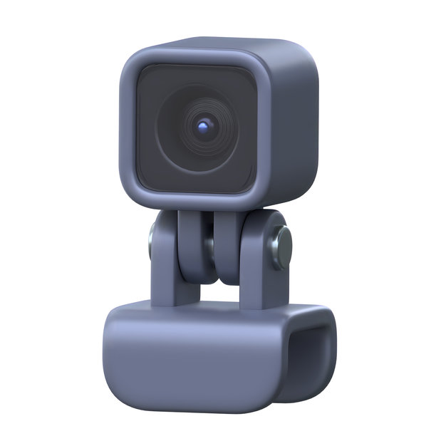 网络摄像头 3D 图标图片下载