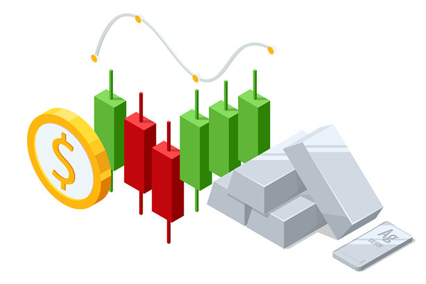 等距投资贵金属 银。银条。投资银行业务。贵金属成本上涨。黄金证券投资。购买黄金ETF。图片下载