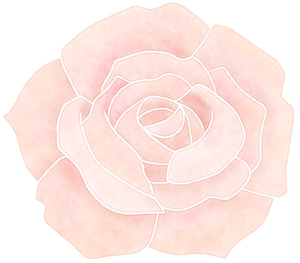 浅粉色玫瑰剪贴画图片图片下载