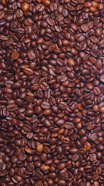 红褐色咖啡豆图案，适用于库存照片使用图片下载