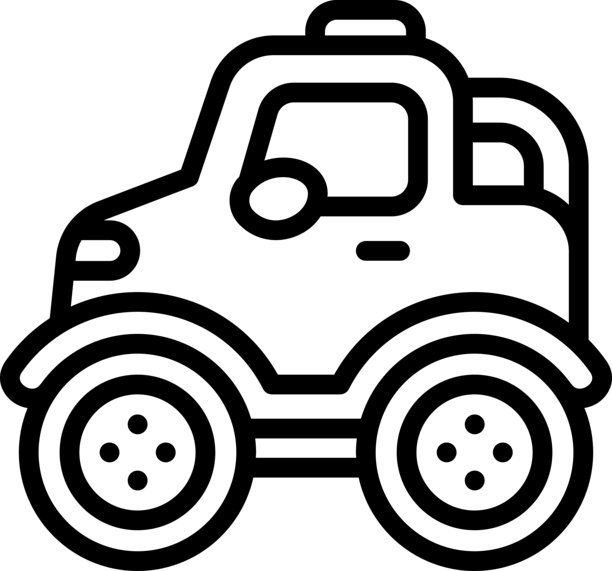 汽车图标。越野车图标图片下载