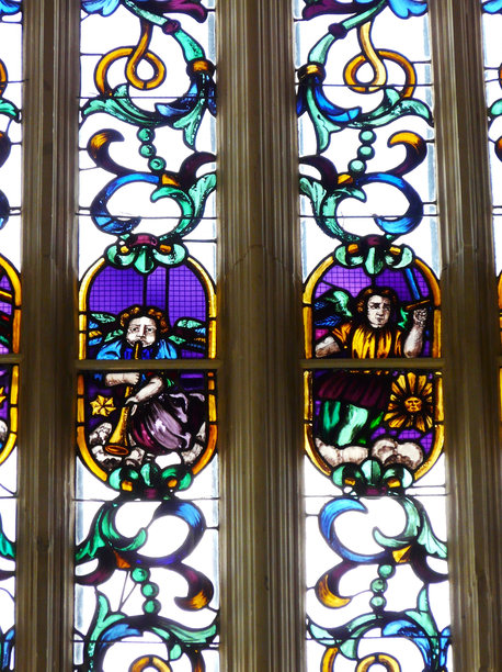 彩色玻璃教堂图标图片图片下载