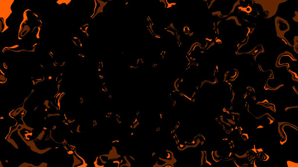 黑色背景上的霓虹液体艺术与有机形状。气泡轮廓增强了形状的流动性和动感。未来风格，色彩鲜艳大胆 - 4K库存照片图片下载