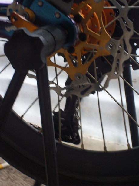 自行车部件的特写照片图片下载