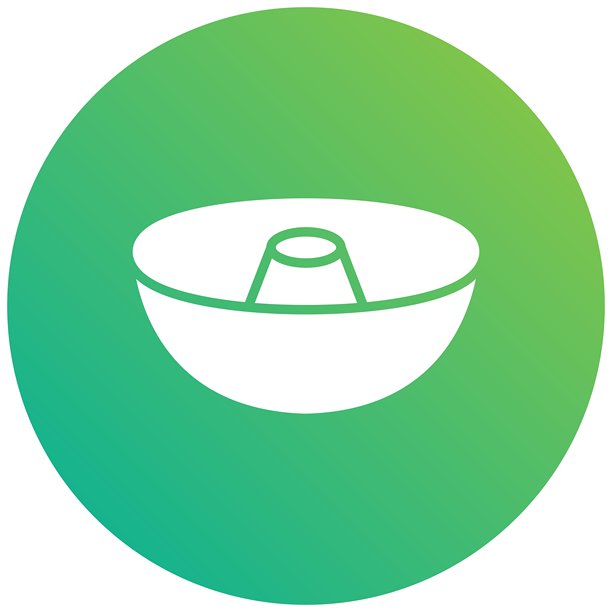 蛋糕模具矢量图标设计插图图片下载