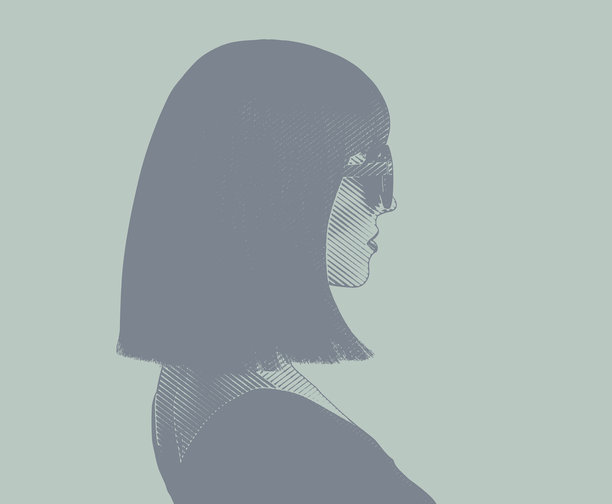 严肃的女商人的肖像图片下载