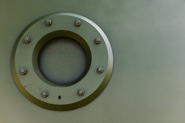 卡其绿色背景照片纹理。锁定的圆形观察窗口图片下载