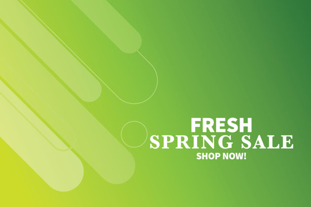 春季促销。春季季节性促销的商业背景，适用于商业、购物推广和广告。插图素材图片下载