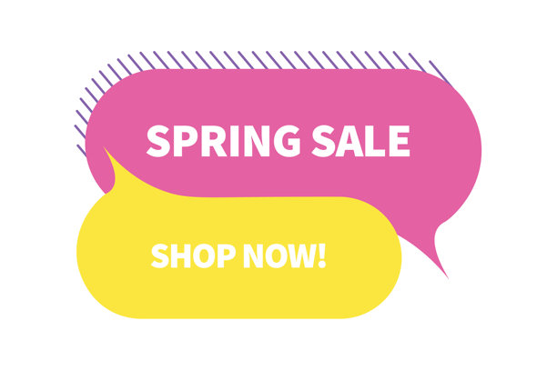 春季促销。春季季节性促销的商业背景，适用于商业、购物推广和广告。插图素材图片下载