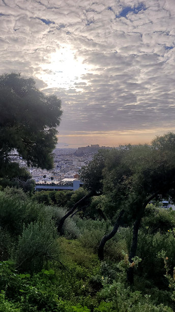 这张照片捕捉了如画的城市风景图片下载