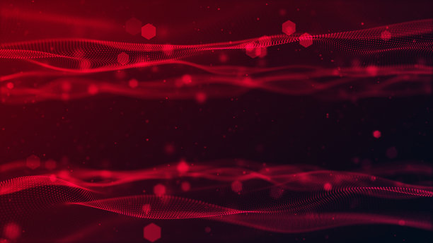 4K柔和波浪六边形背景 - 可循环 - 4K库存照片图片下载