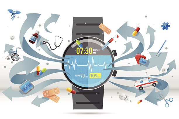 医疗保健智能手表图片下载
